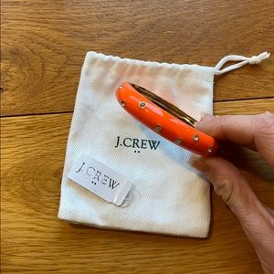 Orange cuff bracelet